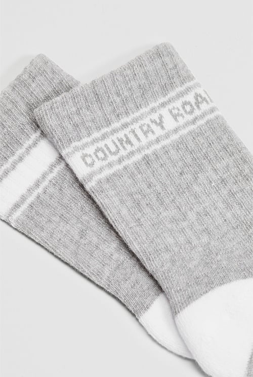 Organically Grown Cotton Blend CR Sport Crew Sock