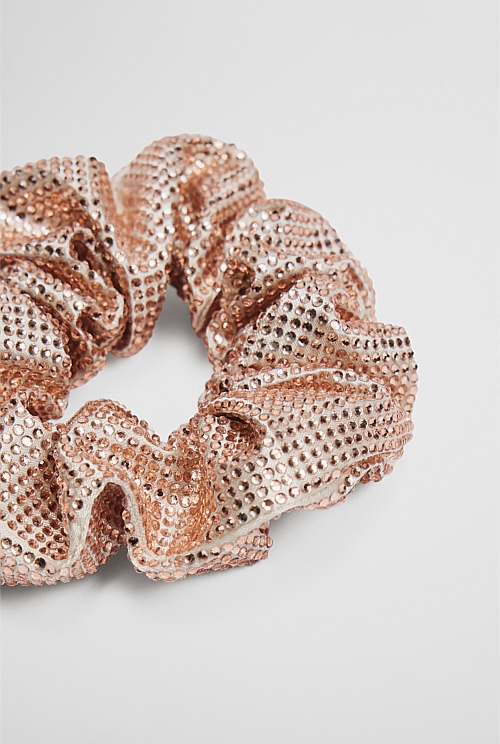 Crystal Scrunchie