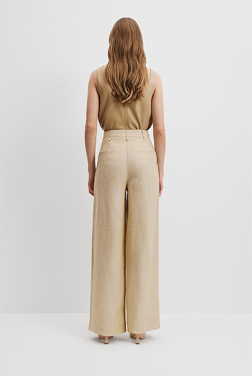 Organically Grown Linen Yarn Dyed Pant