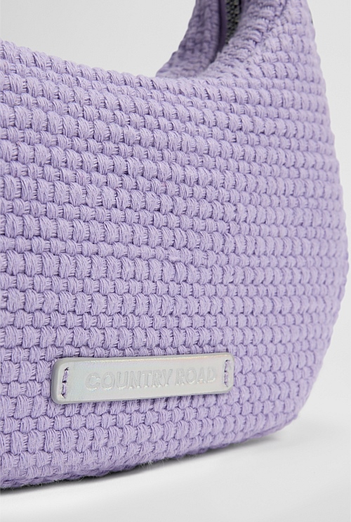 Woven Crossbody Bag