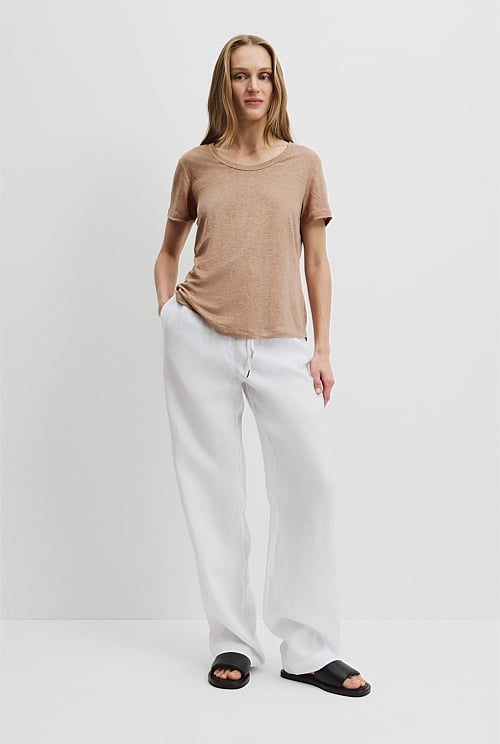 Linen Jersey T-Shirt