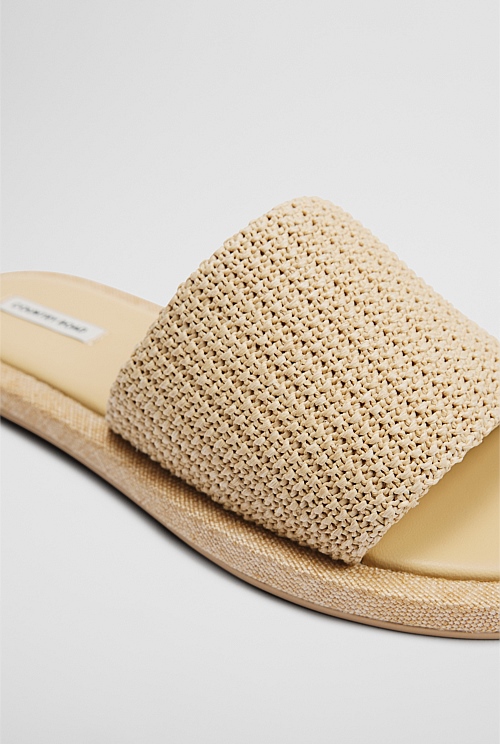 Winnie Woven Slide