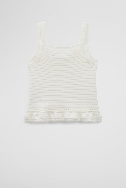 Organically Grown Cotton Knit Cami