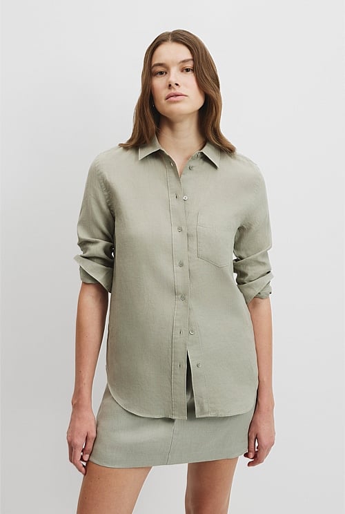 Organically Grown Linen Shirt