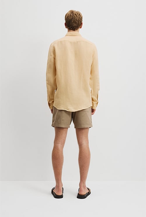 Regular Fit Organically Grown Linen Shirt