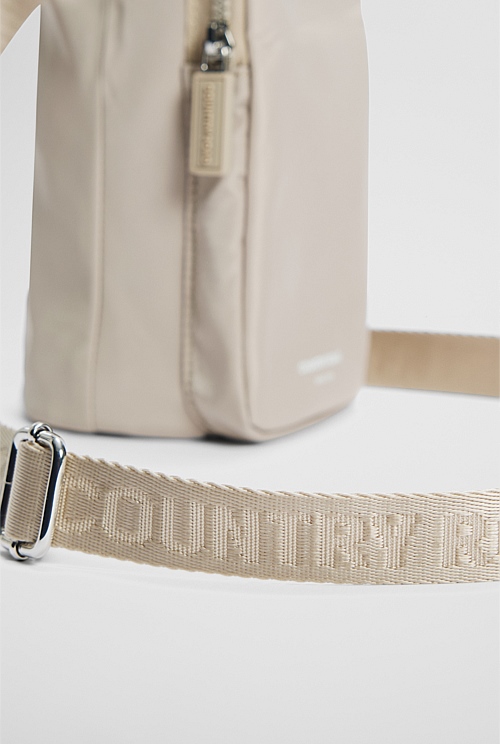 Recycled Polyester Drink Bottle Crossbody Bag