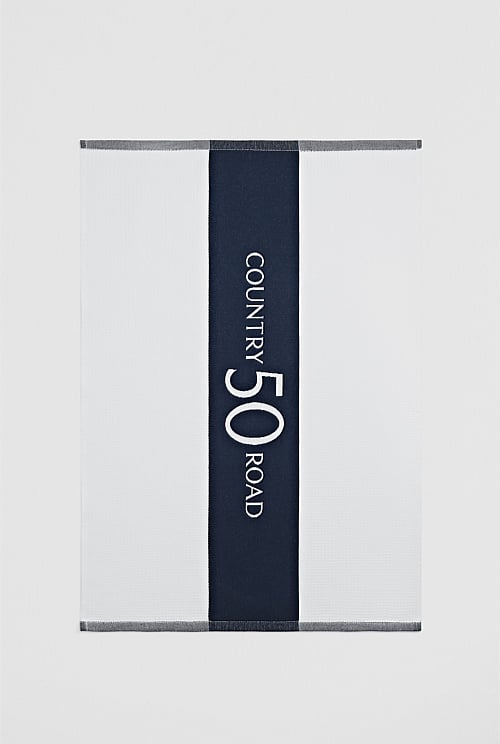 Verified Australian Cotton CR 50 Tea Towel