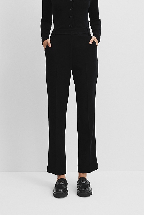 Slim Leg Woven Pant