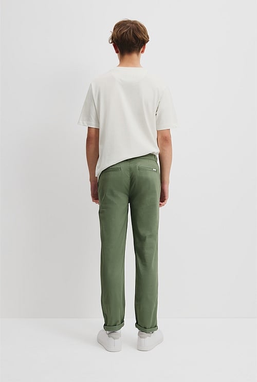 Teen Australian Cotton Blend Chino Pant