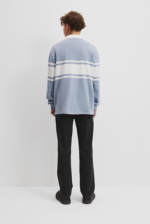 Teen Australian Cotton Panelled Rugby Shirt