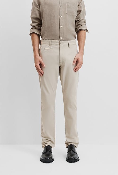 Verified Australian Cotton Standard Fit Stretch Chino