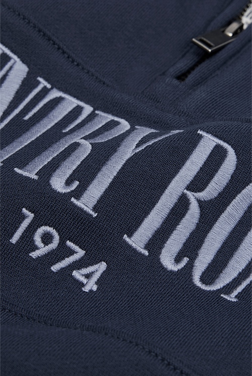 Australian Cotton Heritage Half Zip Sweat