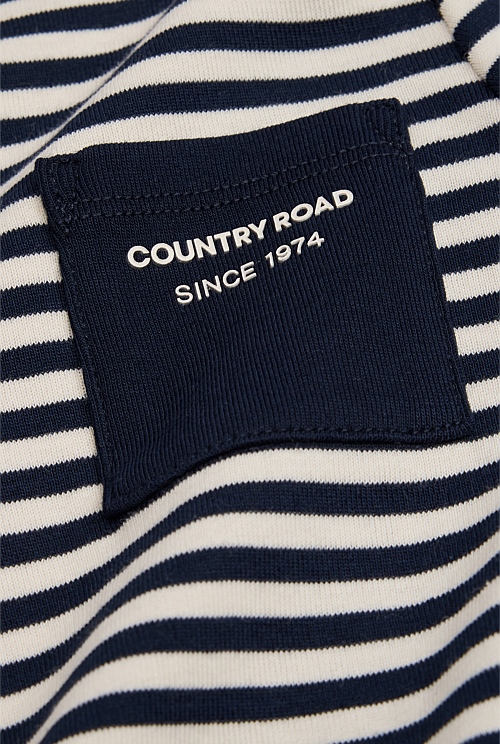 Cotton Long Sleeve Pocket T-Shirt