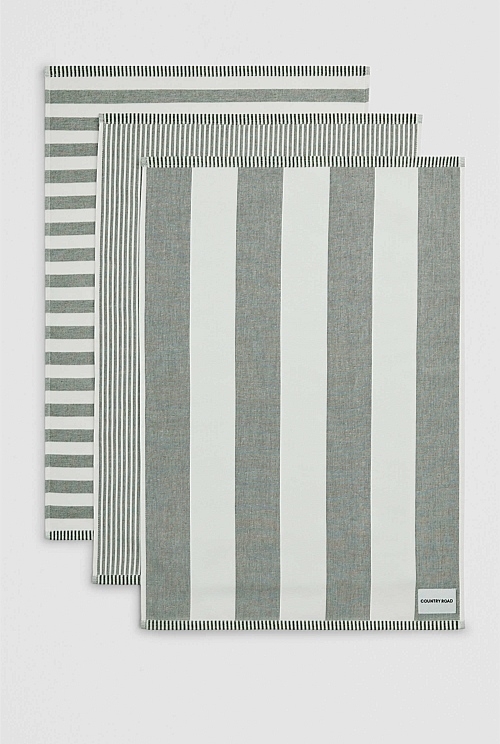 Isa Australian Cotton Tea Towel Pack of 3