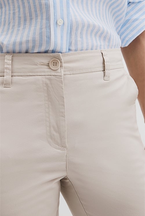 Australian Cotton Twill Walk Pant