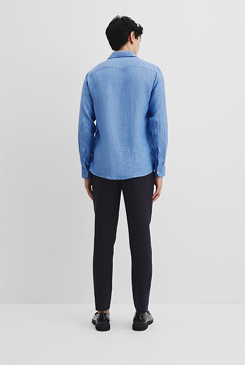 Regular Fit Organically Grown Linen Shirt
