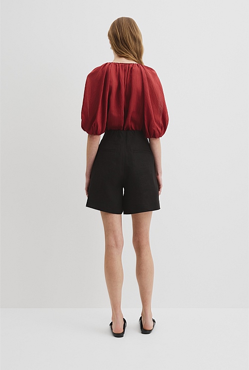 Organically Grown Linen Suit Short