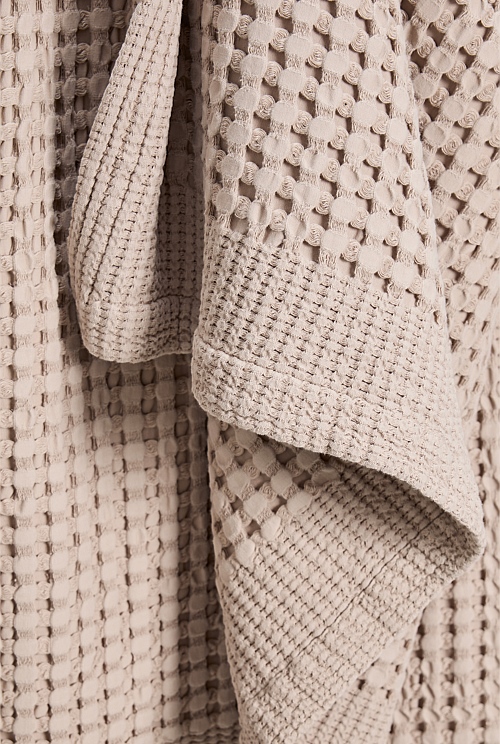 Eden Waffle Throw