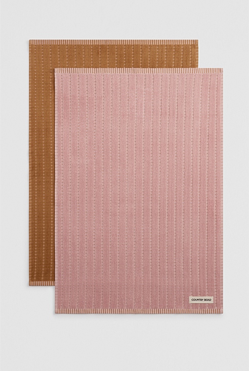 Mira  Australian Cotton Tea Towel Pack of 2