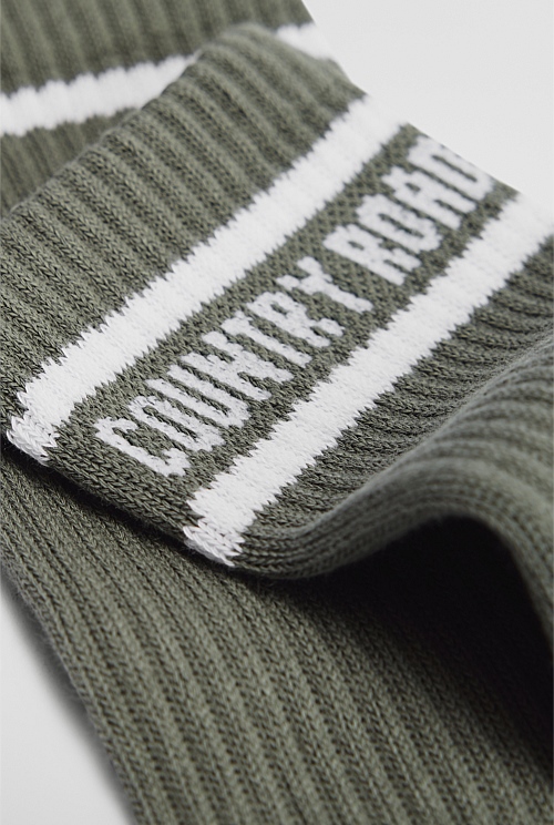 Australian Cotton Blend CR Sport Crew Sock