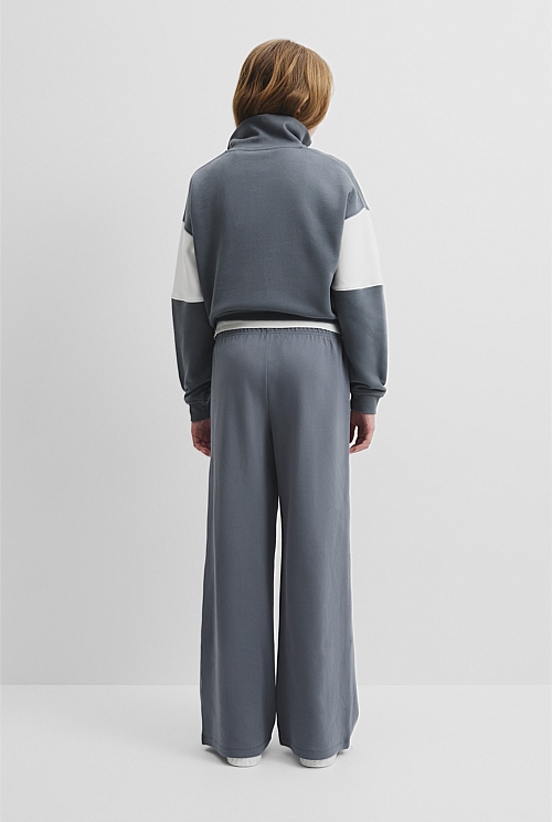 Wide Leg Sweat Pant
