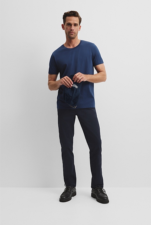 Pima Cotton Crew T-Shirt