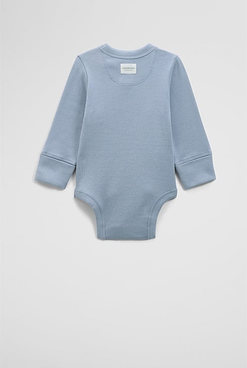 Kimono Long Sleeve Bodysuit