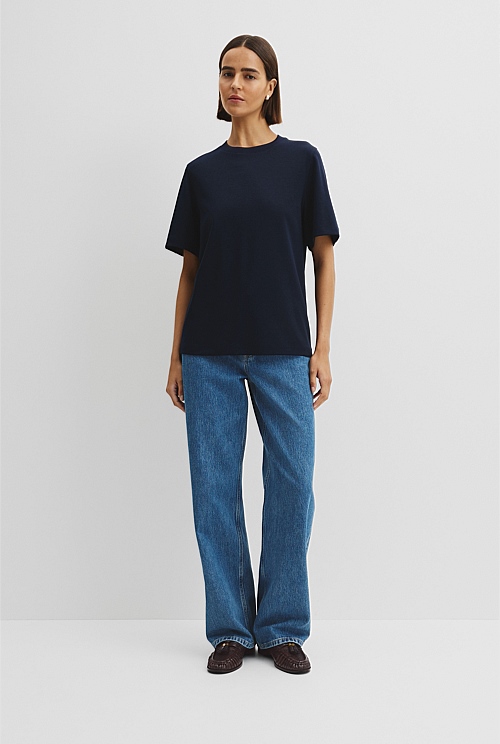 Australian Cotton Oversized Cotton T-shirt