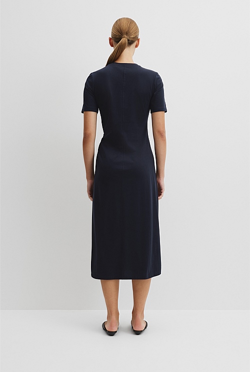 Australian Cotton Twist Jersey Dress