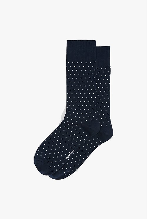 Square Dot Socks