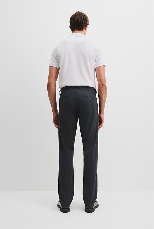 Verified Australian Cotton Standard Fit Stretch Chino