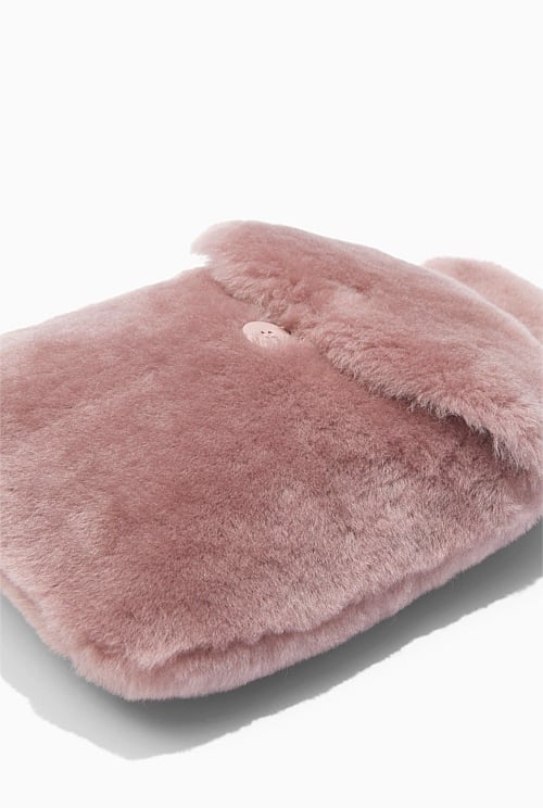 Australian Shearling Hot Water Bottle Cover