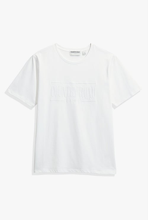 Verified Australian Cotton Heritage Embroidered T-Shirt