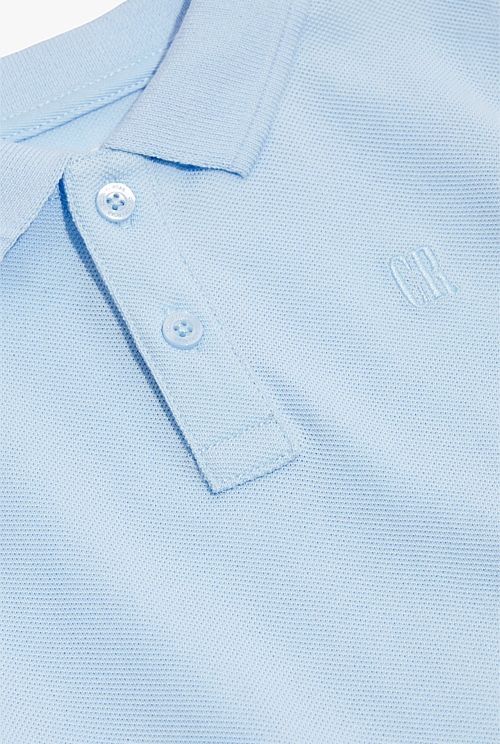 Organically Grown Cotton Polo Shirt