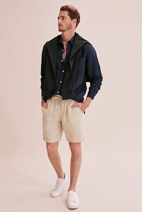 Regular Fit Linen Shirt
