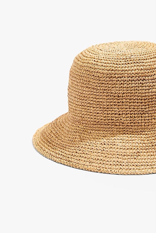 Raffia Bucket Hat