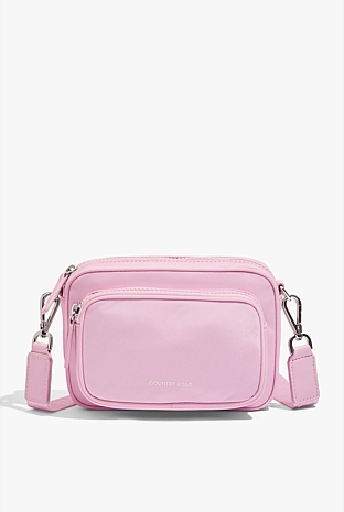 Rose Recycled Polyester Mini Soft Crossbody Bag - Bags | Country Road