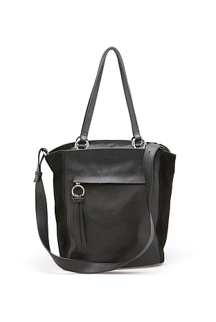 Black Camilla Crossbody Tote - Handbags | Country Road