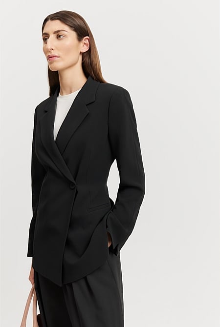 Longline Slim Blazer