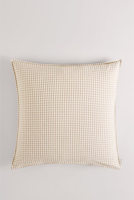 Noni Gingham European Pillowcase