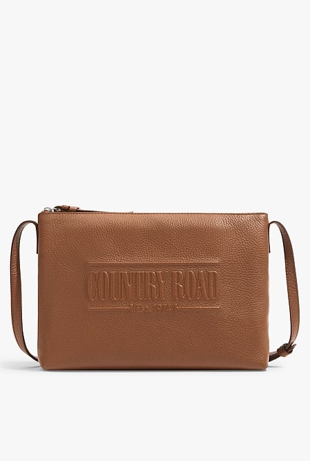 Heritage Leather Crossbody Bag