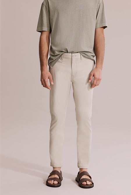 Verified Australian Cotton Slim Fit Stretch Chino