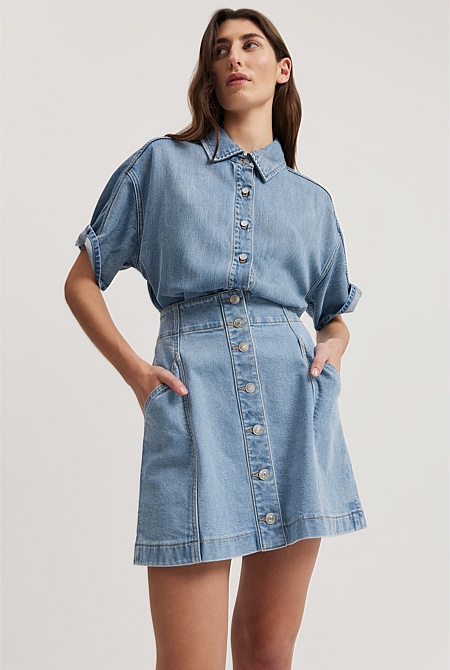 Shop Women's Denim Shirts & Tops Online - Country Road