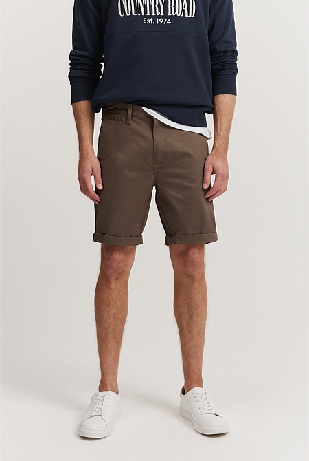 Verified Australian Cotton Stretch Chino Short