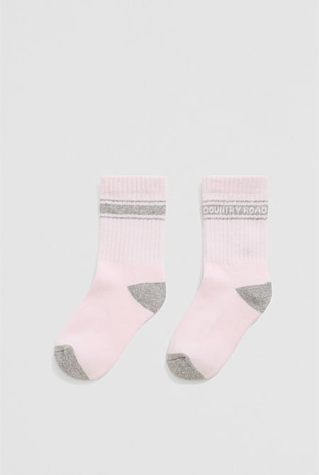 Organically Grown Cotton Blend CR Sport Crew Sock