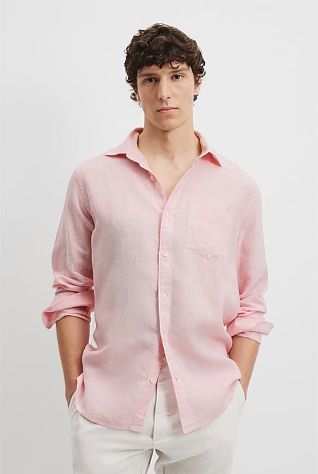 Regular Fit Organically Grown Linen Shirt