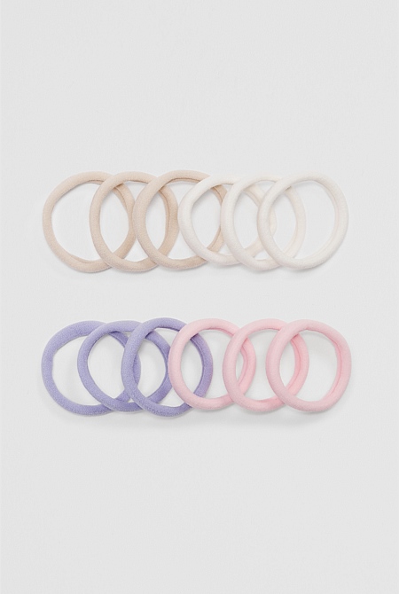 Large Hair Tie Pack of 12