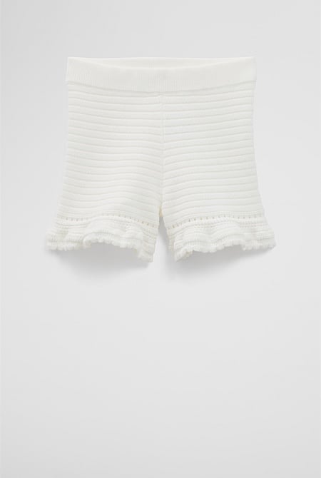 Organically Grown Cotton Knit Short