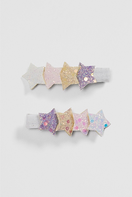 Star Clip Pack of 2