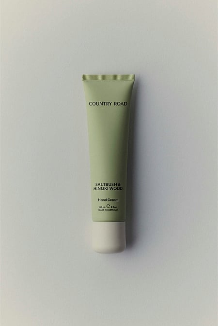 Australian Made Saltbush & Hinoki Wood Hand Cream 60mL